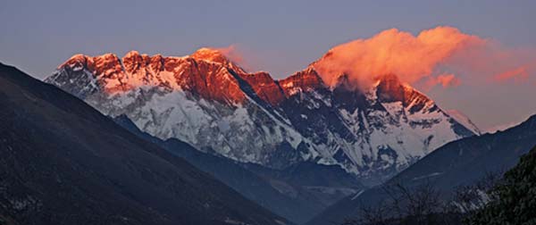 Nepal med Mount Everest